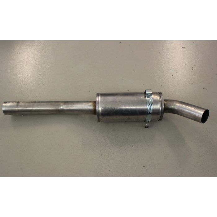 Eksos midtre lyddemper fra JT superflow anlegg 700/900 3"