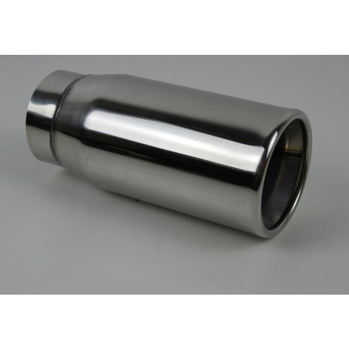 Eksos enderør 2,5"(64mm)inn og 3"(76mm)ut, 17cm lang