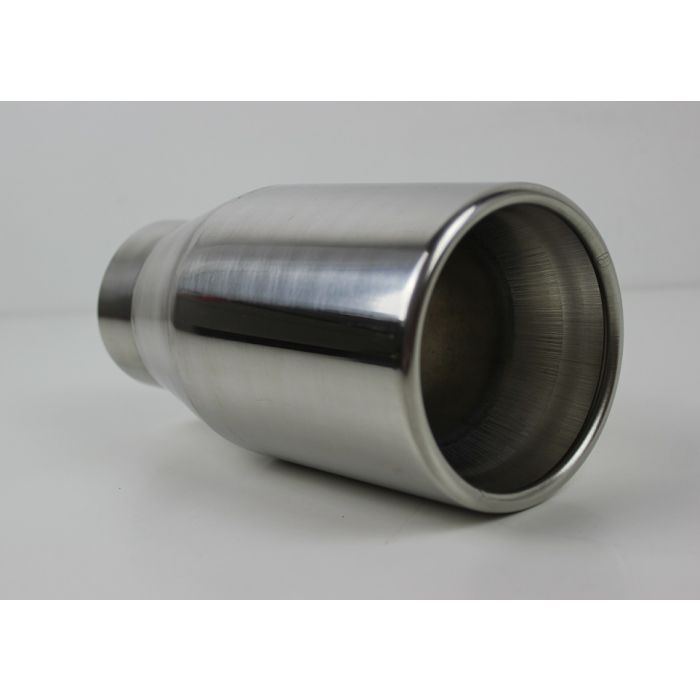 Eksos enderør 2,5"(64mm)inn og 3,5"(88mm)ut, 17cm lang