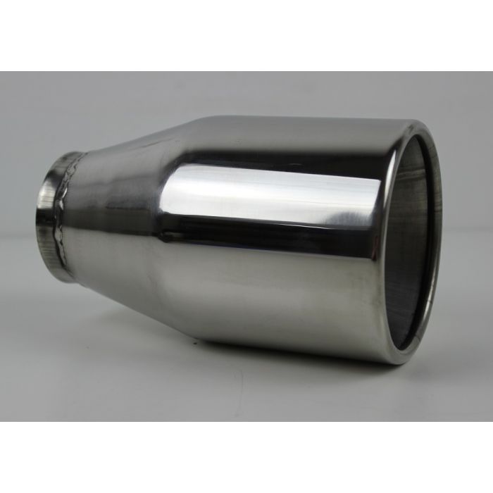Eksos enderør 2,5"(64mm)inn og 4"(100mm)ut, 17cm lang