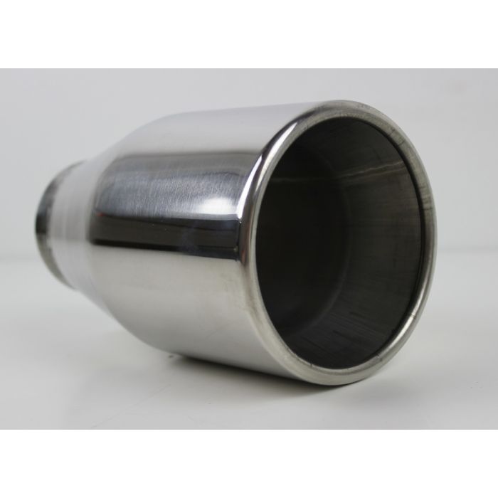 Eksos enderør 2,5"(64mm)inn og 4"(100mm)ut, 17cm lang