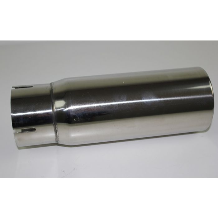 Eksos enderør 3" (76mm.)inn og 3,5" ut  25cm lang
