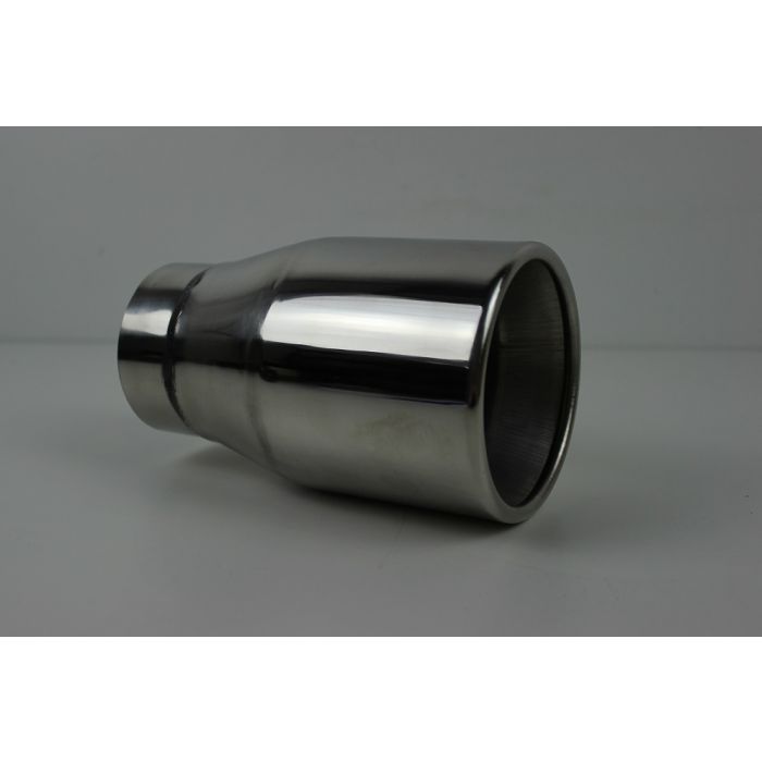 Eksos enderør 3"(76mm)inn og 4"(100mm)ut, 17cm lang