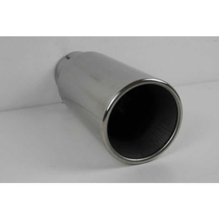 Eksos Enderør 3"(76mm)Inn og 4"(100mm)Ut, 25cm Lang