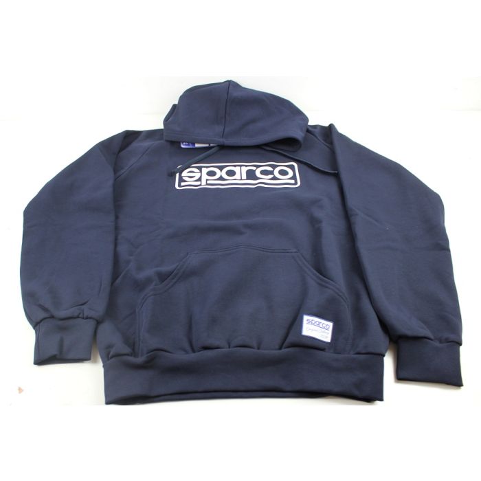 Hettegenser/Hoodie Sparco "Frame" mørk blå S