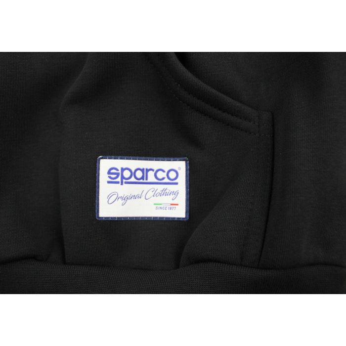 Hettegenser/Hoodie Sparco "Frame" svart XL