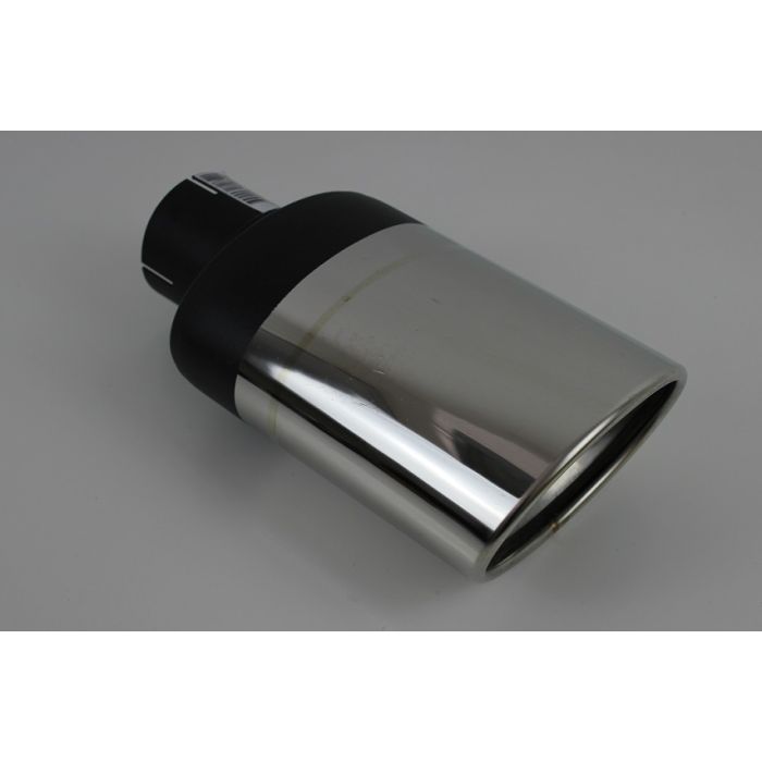 Eksos enderør 2,5"(64mm) inn ,90/140mm ut, 25cm lang