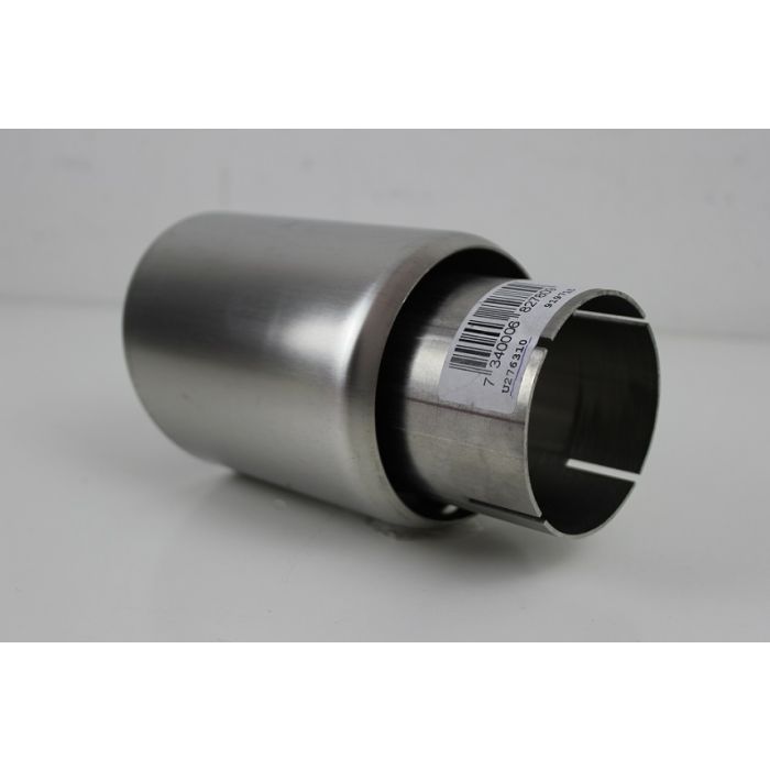 Eksos 2,5" enderør med 90mm utblåsning