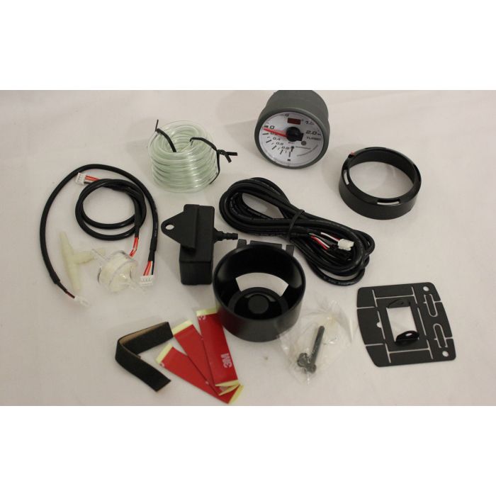 INSTRUMENT AUTOGAUGE TURBO-TRYKK 52MM 2 BAR