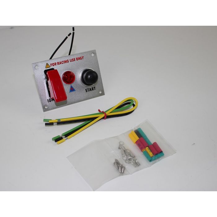 X-D LIGHT SECURITY SWITCH WITH TRANSPARENT CAP RED WITH RED LED