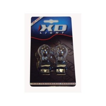 X-D LIGHT T20 5/21W 12V CLEAR PLASTIC BASE -PAIR